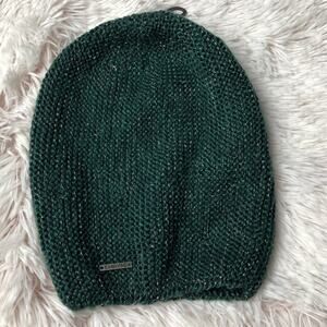 NEW Zumiez Empyre green slouch knit beanie hat unisex
